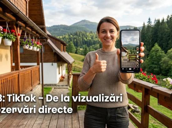 Episodul 13:TikTok – De la vizualizări la rezervări directe