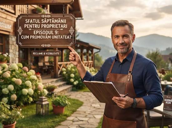 Episodul 9: Cum îți promovezi eficient unitatea de cazare și atragi rezervări directe