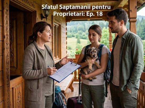 ​Sfatul Săptămânii pentru Proprietari – Ep. 18: „Dar am vorbit ceva!” – Cum gestionezi situațiile în care turistul încalcă înțelegerea