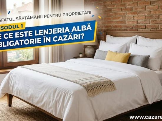 Episodul 1: De ce este lenjeria alba ''lege'' in turism?
