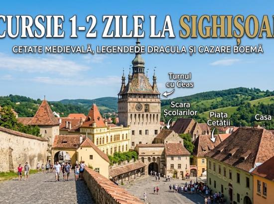 Excursie de 1-2 zile la Sighișoara: Ghid rapid în singura cetate medievală locuită