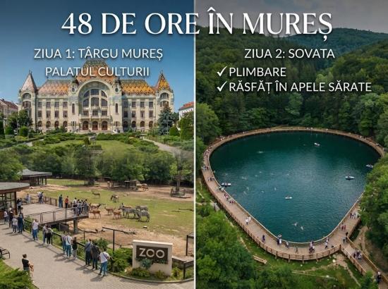 48 de ore în Mureș: De la eleganța Belle Époque la relaxarea în ape termale