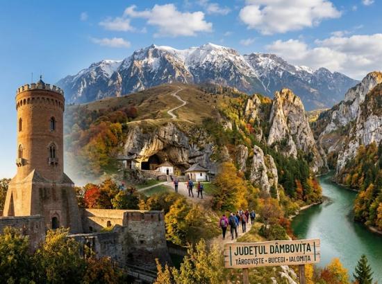Descoperă Dâmbovița: Județul de la poalele Bucegilor care ascunde istorii regale și naturi spectaculoase